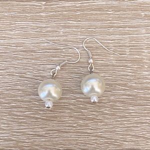 Pearl earrings